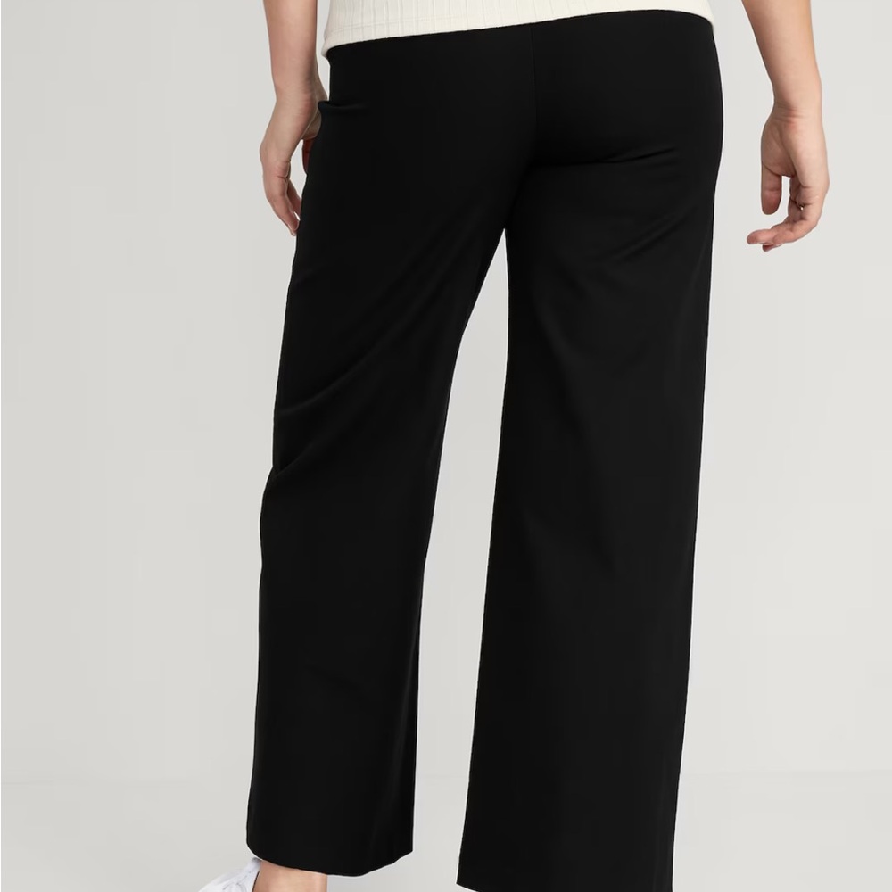 Old Navy Full Panel Wide Leg Maternity pants, size S